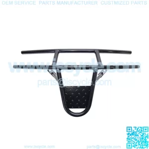 Front Brush Guard - Black - for EZGO RXV Golf Cart - Fits 2016 and up