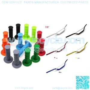 22mm 7/8" Handle Bar Handle Grips Pocket Mini ATV Dirt Pit Bike Motocross