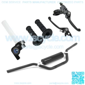 7/8'' Handlebars Throttle Grips Brake Clutch Lever Motorcycle Dirt Pit Bike ATV