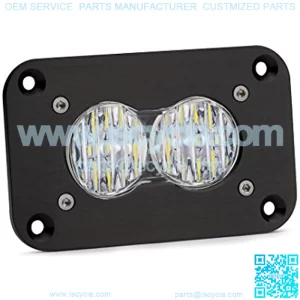 S2 PRO Flush Mount UTV LED Light Wide Cornering Pattern