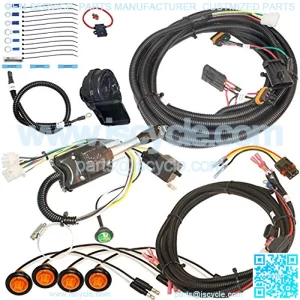 Plug and Play Street Legal Turn Signal Kit with Horn and Hazard for 2018+ Polaris Ranger 1000, RZR 900 1000 Pro XP Turbo Turbo S