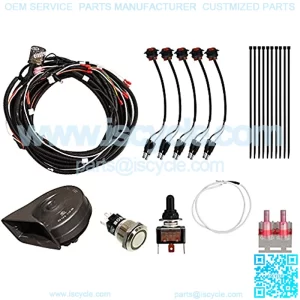 Turn Signal Kit for Defender HD 5/8 / 10 / DPS/MAX/Cab/XT/XTP with Toggle Switch and Dash Horn - Plug and Play for Easy Installation!
