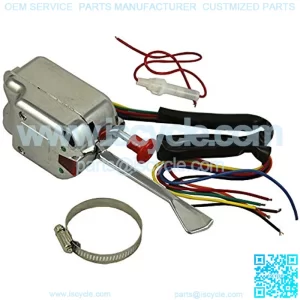 New Chrome 12V Universal Street Hot Rod Turn Signal Switch Replacement for Ford Buick GM