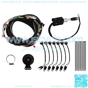 Turn Signal Kit for Polaris RZR S 1000 (2016-2020) - (with Steering Column with Attached Horn) - Plug and Play for Easy Installation!