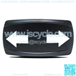 UTV INC Dual Blue LED Back Lit DPDT On/Off/On Horizontal Turn Signal Switch