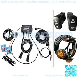 Plug & Play Turn Signal System For Mahindra Roxor UTV TSS-ROX-M6 2019 2020 Black Plug