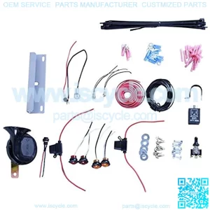 ATV/UTV Tek Street Legal Turn Signal/Horn Kit Universal Fit for Most ATVs and UTVs UTVSLK1