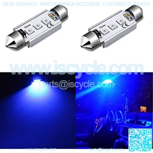 211-2 578 CANBUS LED Bulbs, 10000K Blue Super Bright 41mm 42mm Festoon 3030 SMD 212-2 569 6413 Interior Map, Dome, Trunk, Courtesy Lights