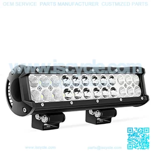 NI06A-72W 12Inch 72W Spot Flood Combo Led Light Bar Off Road Lights Boat Lights Fog Light Driving Lights LED Work Light for Trucks, 2 Years Warranty