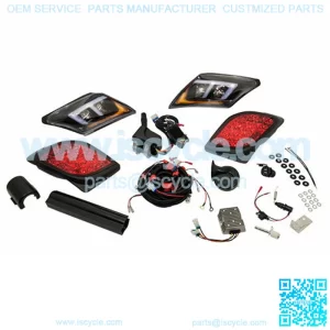 Yamaha Drive2 Golf Cart LED Ultimate Light Kit (Street Legal, Fits 2017+)