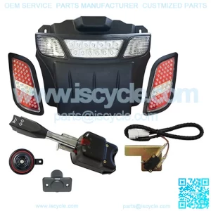 RXV LED Light Bar Bumper Kit - STREET LEGAL (LED Golf Cart Light Kit)