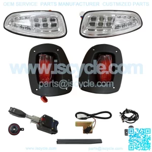 RXV Golf Cart Light Kit - STREET LEGAL (LED or Regular) - Factory Style