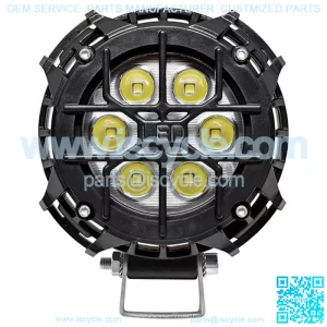 4" Golf Cart LED Utility Spotlight - 12V-30V (21 Watt / 2,000 Lumens, Fits All Carts)