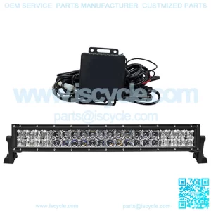 21.5" RGB Custom Color Golf Cart LED Utility Light Bar -12V (120 Watt / 7,800 Lumens, Fits All Carts)