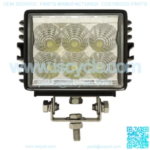 4.5" Golf Cart LED Utility Spotlight - 12V-24V  (18 Watt / 1,350 Lumens, Fits All Carts)