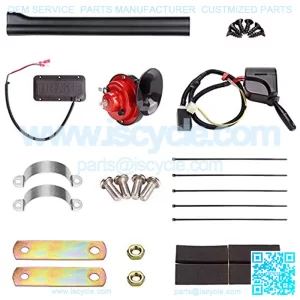 Universal Golf Cart Turn Signal Kit with Horn Brake Light Switch, 9-Pin Plug Upgrade Wiring Harne- 12V
