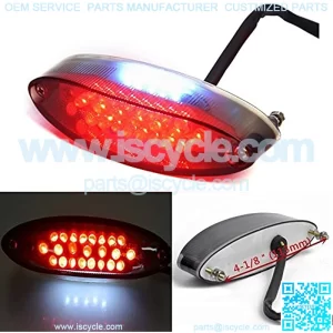 Universal 28 LEDs Motorcycle ATV Tail Light Brake Stop Lights Compatible with Suzuki Harley Davidson Honda Kawasaki DR DRZ 650 400