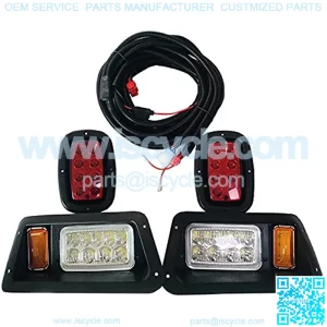 Golf Cart Yamaha LED lights Kit | G14, G16, G19, G22 Golf Cart LED Headlight and Tail Light Kit