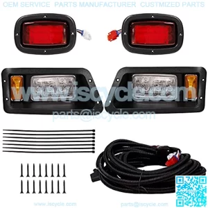 Yamaha Golf Cart Lights Kit LED Headlight and Taillight Combo Assembly Street Legal for Yamaha Golf Carts G14, G16, G19, G22 Models
