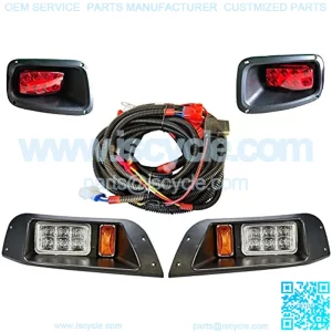 EZGO TXT LED Light Kit W/Upgrade Harne| Golf Cart LED Light Kit for EZGO TXT 1996-2013 Gas&Electric