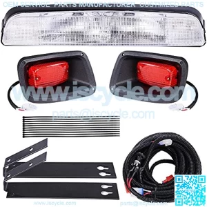 Golf Cart LED Taillight Halogen Headlight Kit Outdoor Sport Light Golf Cart Light Accessories