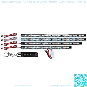 Golf Cart Underglow Light for Golf Cart EZGO Yamaha Club Car - IP68 Waterproof Underbody LED Light Set with Wireless Controller