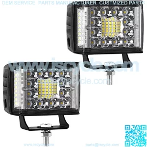 12V LED Light Bar 2PCS 36WLed Pods Flood Spot Off Road Driving Fog Lights for Trucks Boat ATV