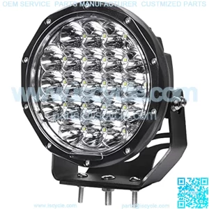 LED Offroad Light, 168W 15000 LMS 12V/24V led Pod Spotlight Lights with OSRAM P7 Led Chips, Off Road Lights, Led Work Lights for Truck Tractor Jeep ATV UTV Golf Cart Jeep Boat (7 inch)