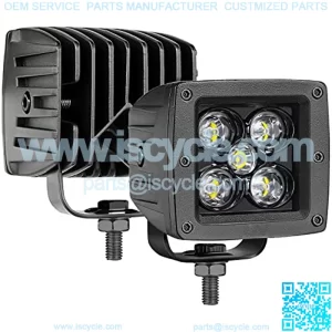 LED Cubes, SWATOW INDUSTRIES 2PCS 50W 3 Inch LED Pod Lights LED Cube Lights Off Road Light Pods 3x3 Square Driving Lights Spot Beam LED Pods Waterproof Fog Lights for Truck SUV ATV UTV Car Boat