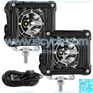 3 Inch LED Cubes with DRL 2 Modes LED Light Bar 20W Offroad Spot Light LED Work Light Driving Light Cube Light Pods Fog Light for Jeep Truck 4x4 ATV Motorcycle