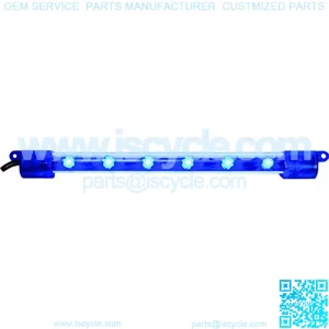 Lighting HIL-M6B 6" Blue LED Light Bar - Pack of 2
