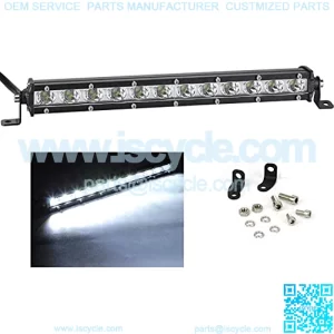 LED Light Bar, Single Row LED Light Bar 36W 3600LM Ultra Slim 14 inch LED Driving Off Road Lights Bar Spot Flood Combo Waterproof LED Auxiliary Work Lights for Truck SUV ATV Boat Tractor