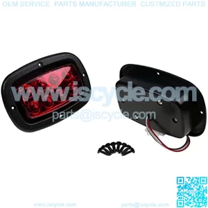 Golf Cart LED Tail Light Kit Compatible with Club Car DS with 2 LED 3 Wire Taillights 1017035 1982-Newer