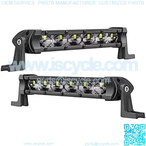 Slim LED Light Bar 2 PCS 6 Inch 36W Single Row LED Light Bars LED Driving Lights LED Pods Light LED Fog Lights Off Road Lights with Spot Beam for Truck SXS Motorcycle UTV ATV