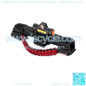 1.75"-2" Roll Bar Grab Handles Red with LED Dome Light for Polaris RZR Can Am X3 (For: John Deere Gator CS)