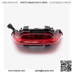 Tail Light Assembly for Loncin LX500-N,Voge 500AC Euro 5 LX500-N-E5 CMPO Black