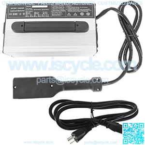 36 Volt 15 Amp Battery Charger Replacement for EZGO TXT Golf Cart 96-Up D Style Powerwise Handle
