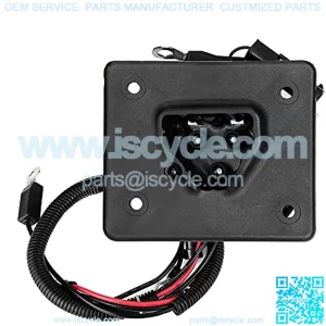 Golf Cart 48V Battery Charger Receptacle or Plug for EZGO RXV & TXT 2008-up Electric, EZGO 2Five 2010-up Delta-Q Charging Receptacle OEM# 602529