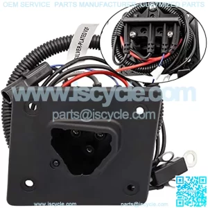 EZGO RXV 48V Charger Receptacle, Golf Cart Delta-Q Charger with Wires for Golf Cart Electric 2008-up Replace OEM #602529
