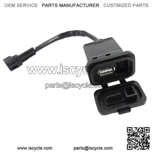 For CFMOTO 800NK 450SR 250SR Type CB Charger Socket Splitter Power Adapter