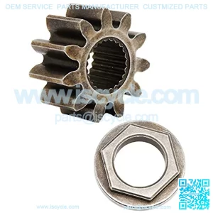 New/Quality Steering Shaft Pinion Gear and Bushing for Replacement 941-0656A 741-0656 717-1554 112-0863 11 Tooth.