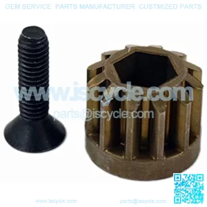 587738906 Lawn Tractor Steering Shaft Pinion Gear Genuine Original Equipment Manufacturer (OEM) Part