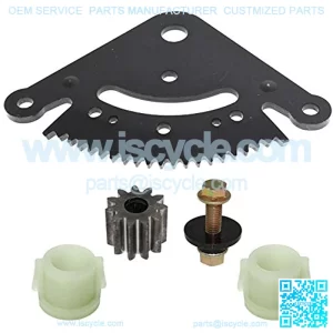 Steering Sector Pinion Gear W/Bushings Replacement for D100 D105 D110 D120 D125