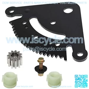 Steering Sector Pinion Gear W/Bushings Replacement for D130 D140 D150 D160 D170