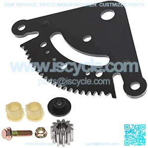 Steering Sector & Pinion Gear W/Bushings Replacement for 1GXD110E D130 D140 D150 D160 D170