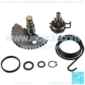Start Gear Start Clutch Kick Pedal Kit Replacement Compatible With 48cc Scooter Moped GY6 80cc 139QMB (6/7-piece set)