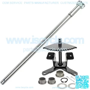 Steering Sector Gear W/Shaft Compatible with Lt133 Lt150 Lt155 Lt160 Lt166 Lt170