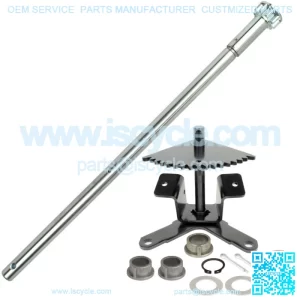 Steering Sector Gear W/Shaft For John Deere LT133 LT150 LT155 LT160 LT166 LT170