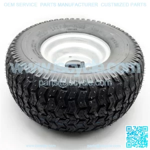 13x6.5-6 tire and rim