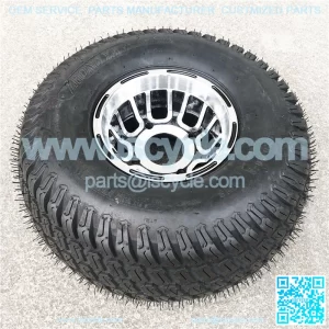 18x9.5-8 tire and aluminum rim